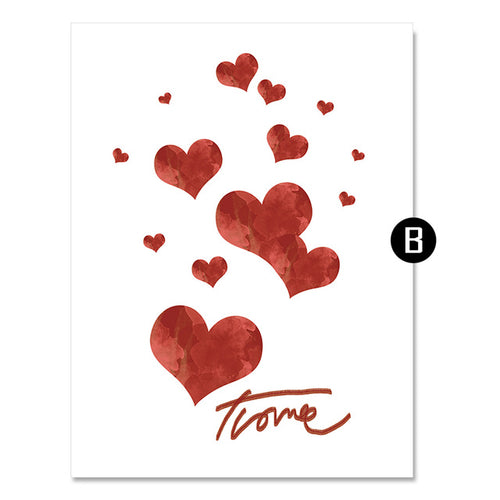 Little White Bear Canvas Painting