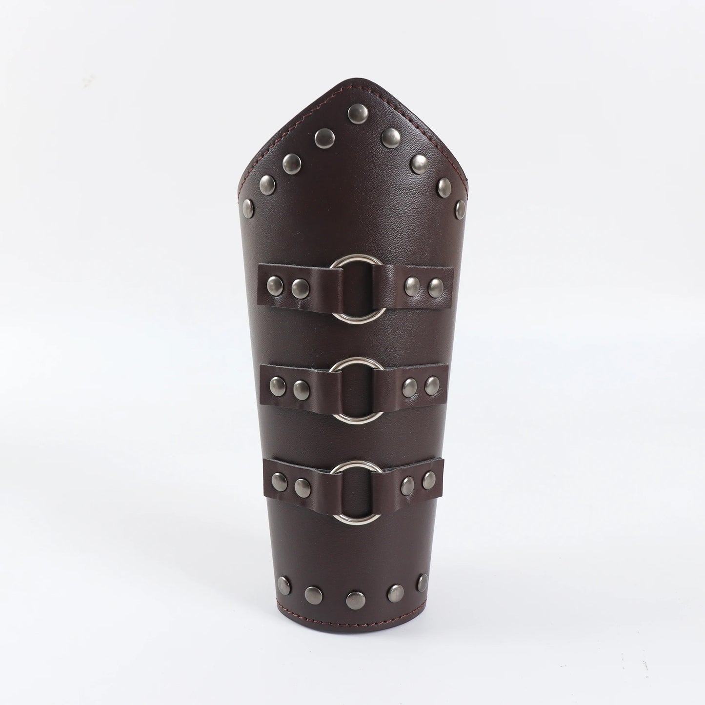 Leather Lace-up Medieval Arm Warmers