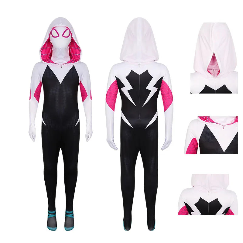 Gwen Stacy Cosplay Bodysuit