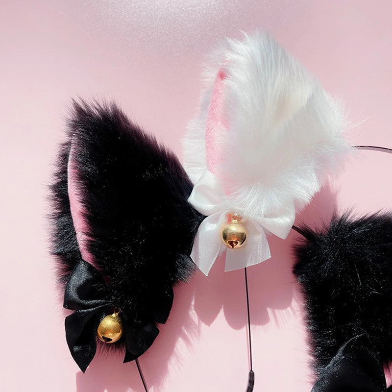 Sexy Cat Ears Headband with bell