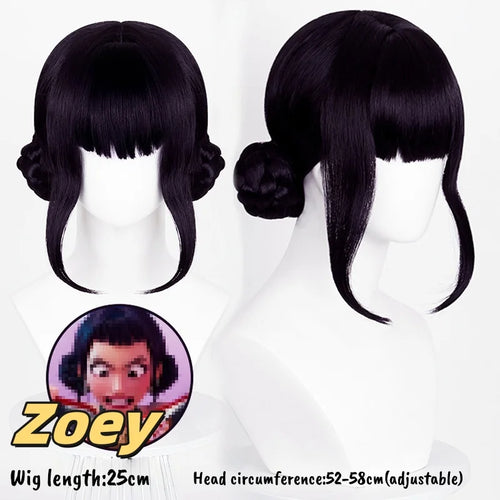 KPOP Demon Hunters Mira/Rumi/Zoey Wig