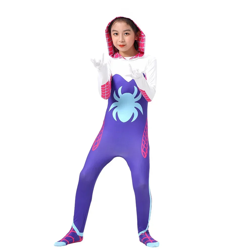 Adult/Kids Gwen Stacy Spidergirl
