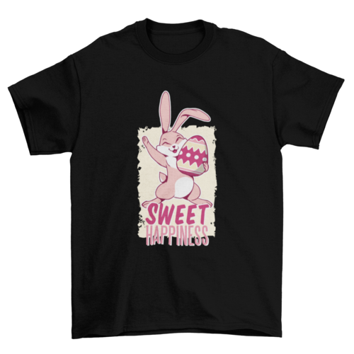 Sweet Happiness Easter Bunny T-shirt