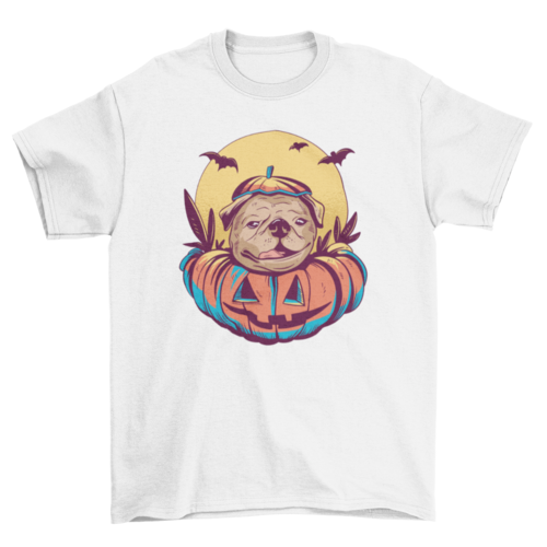 Halloween Pug T-shirt