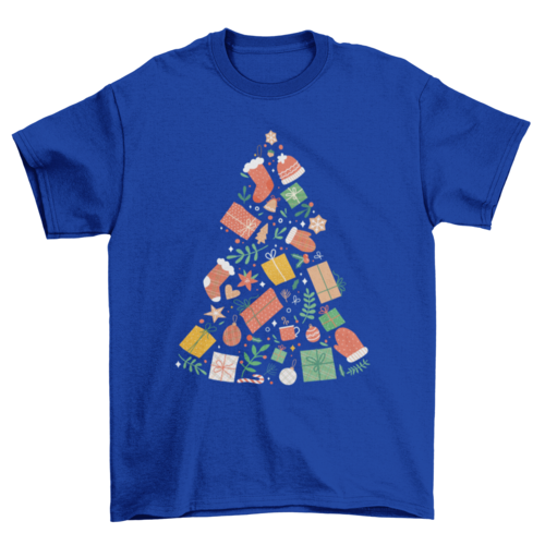 Christmas Tree Presents T-shirt