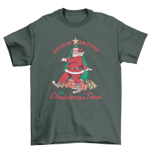 Rockin Santa T-shirt