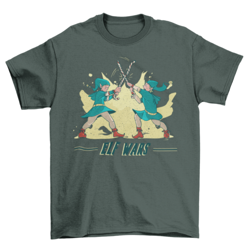 Elf Wars T-shirt