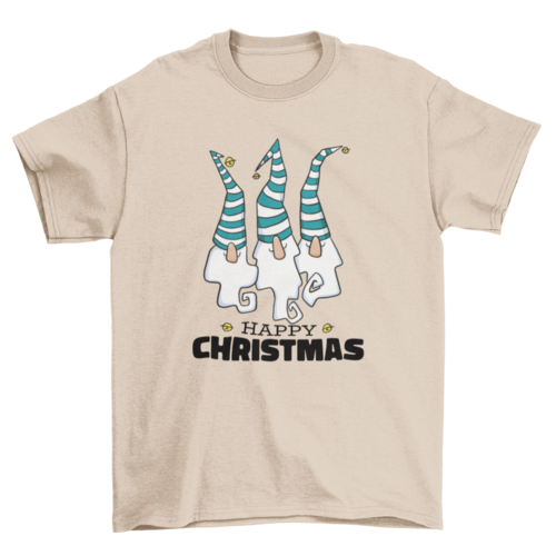 Happy Christmas Gnomes T-shirt