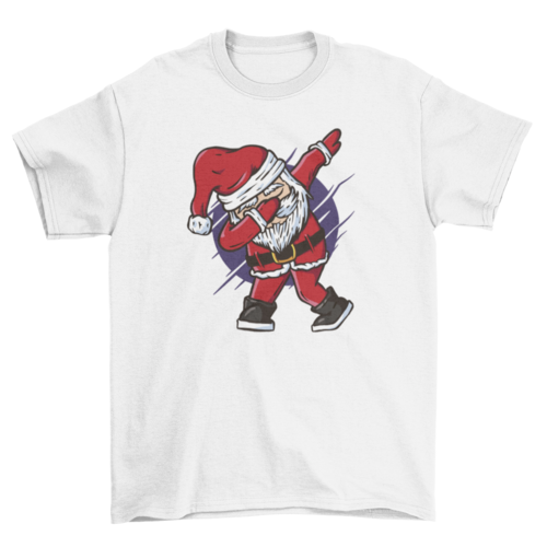 Dabbing Santa T-shirt