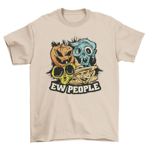 "EW PEOPLE" Halloween T-shirt
