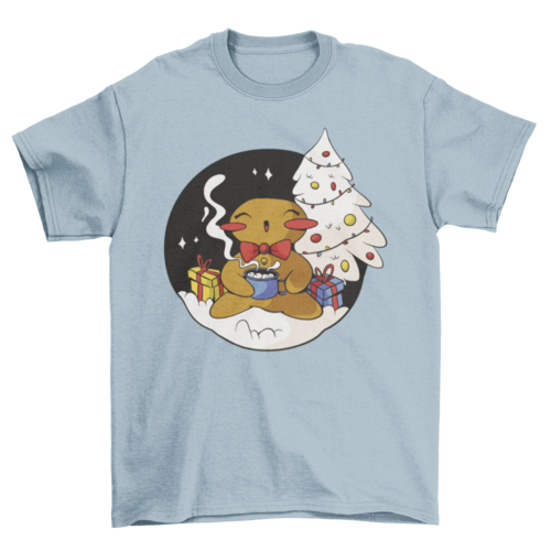 Gingerbread Man Christmas T-shirt