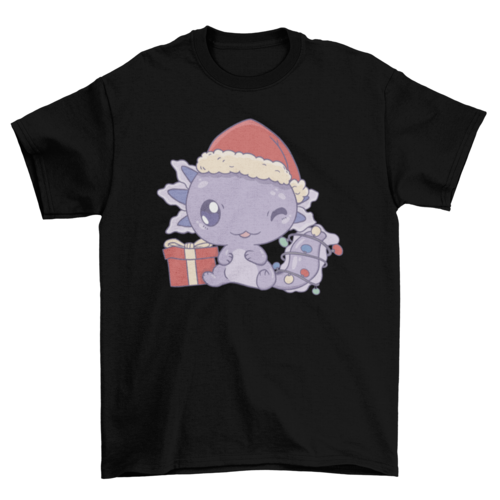 Christmas Axolotl T-shirt