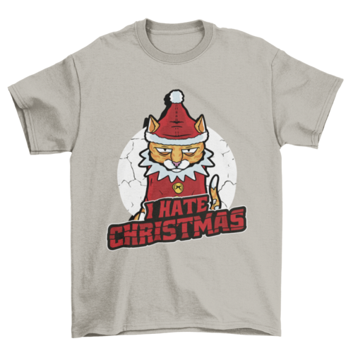 I Hate Christmas T-shirt
