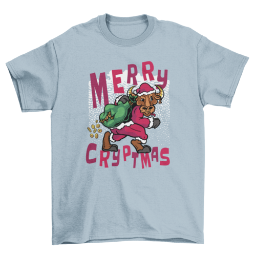 Merry Cryptmas Bull Tee