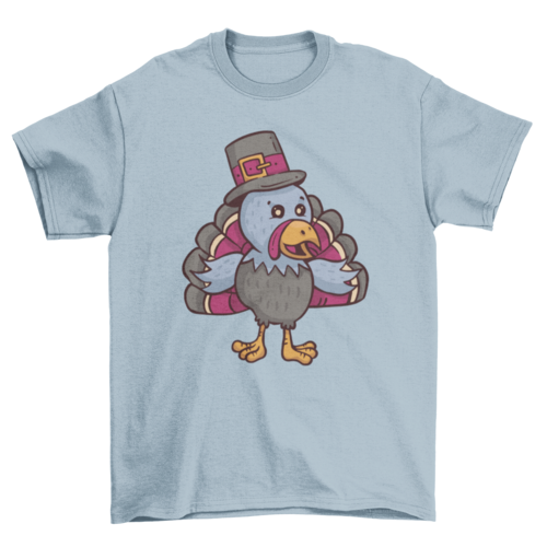 Turkey Pilgrim Thanksgiving T-shirt