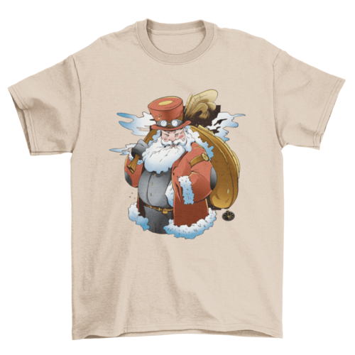 Concentrating Santa Tee