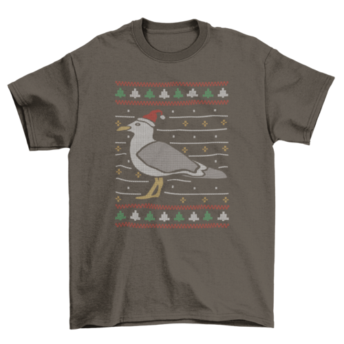Christmas Seagull T-shirt