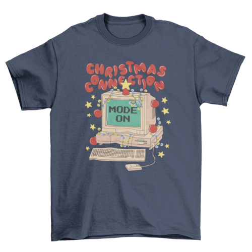 Christmas Computer T-shirt