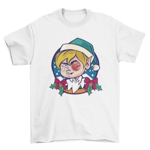 Mischievous Christmas Elf T-shirt