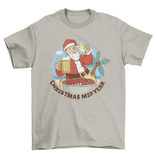 Drinking Santa Tee