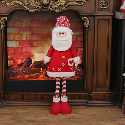 For Home Big Santa Claus Doll Party Supplies
