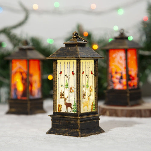 Christmas Portable Santa Claus LED Night Light