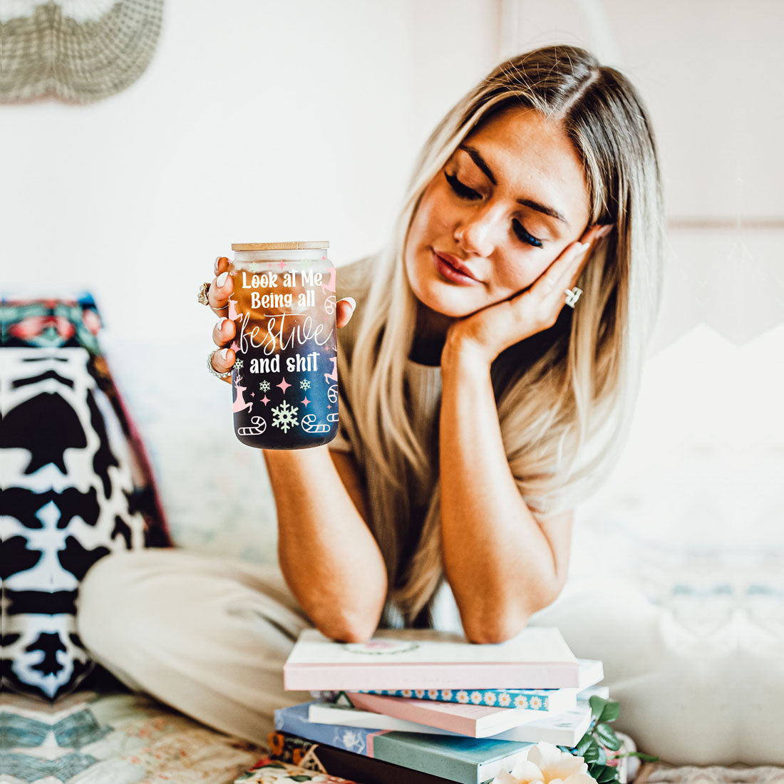 Being Festive 17oz Tumbler