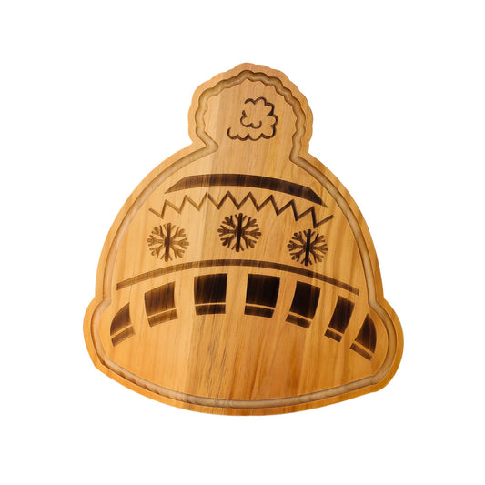 Winter Hat Charcuterie Board - 13.5" x 15"
