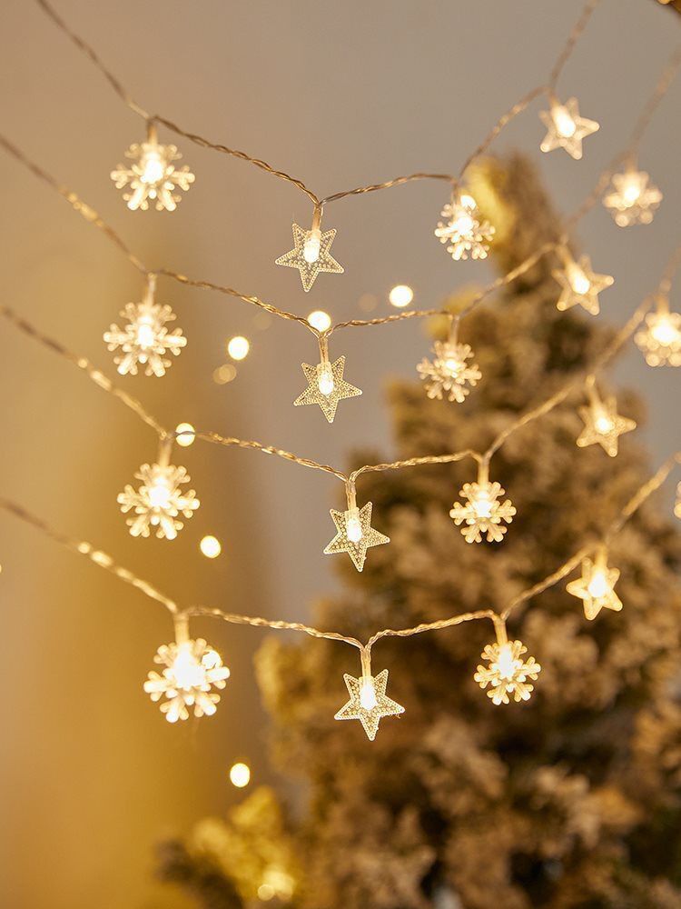 Star And Snowflake LED Lights