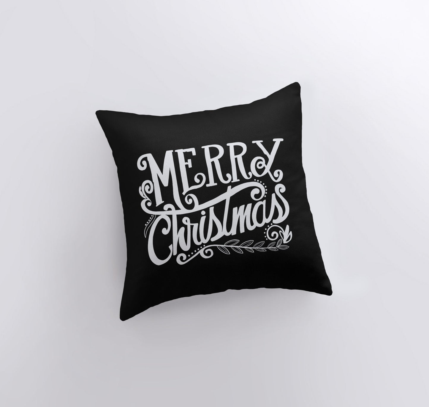 Merry Christmas Throw Pillow Cover