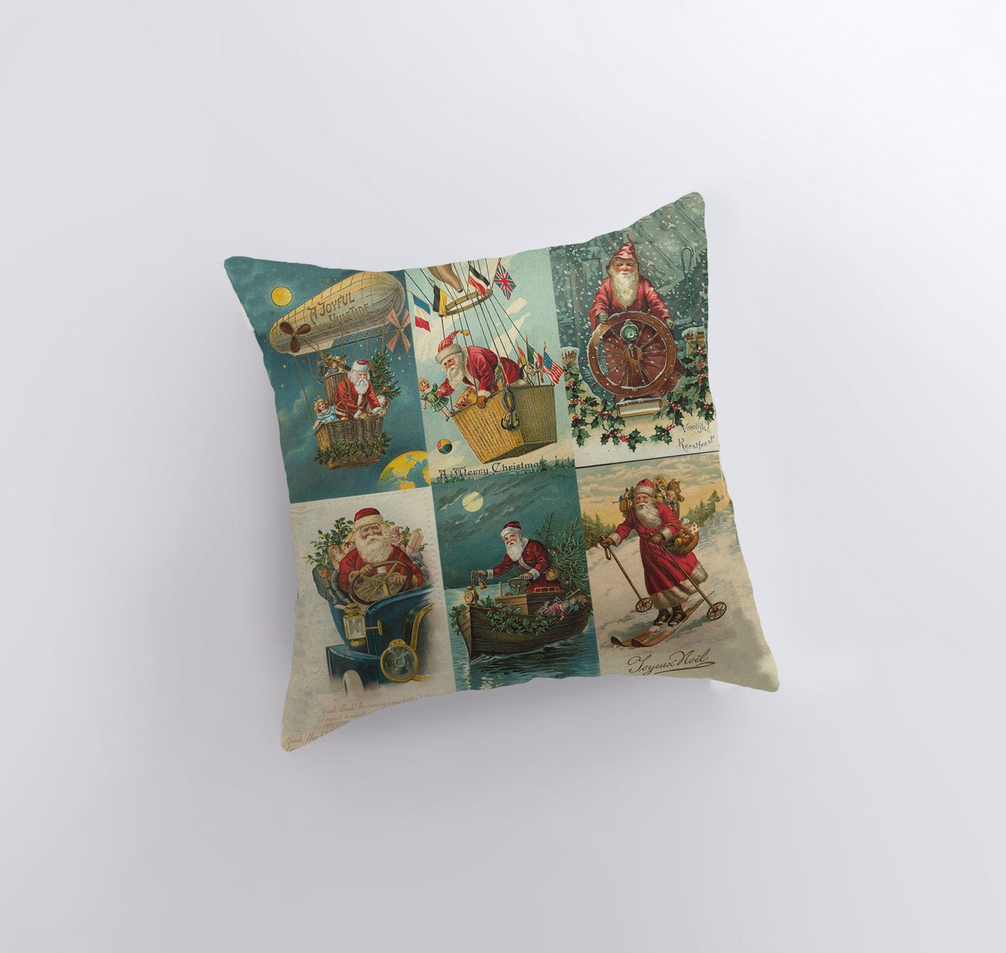 Merry Christmas Throw Pillow Cover