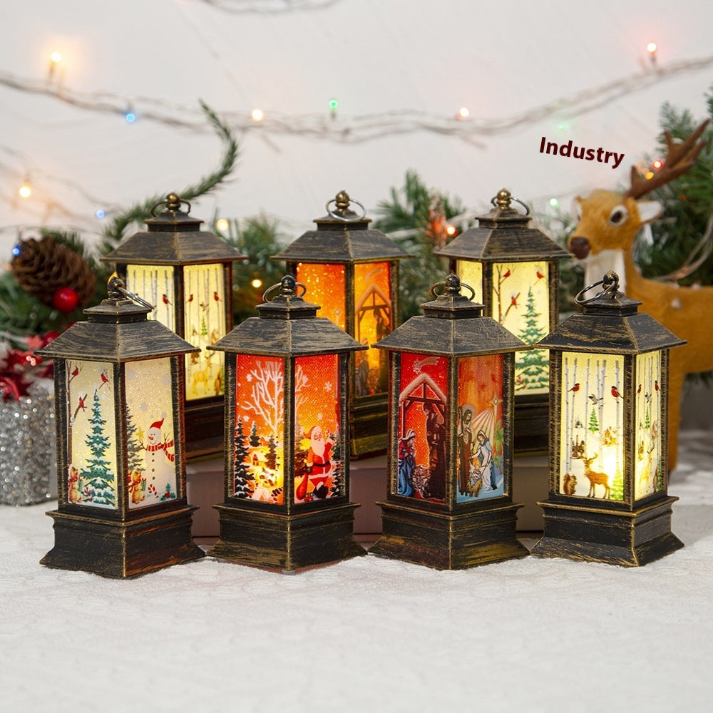 Christmas Portable Santa Claus LED Night Light