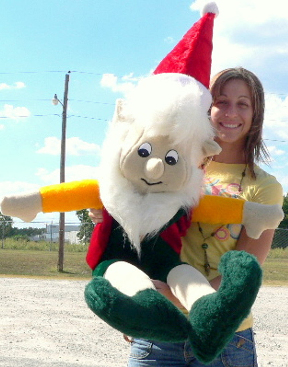 Giant 5 ft Stuffed Christmas Elf