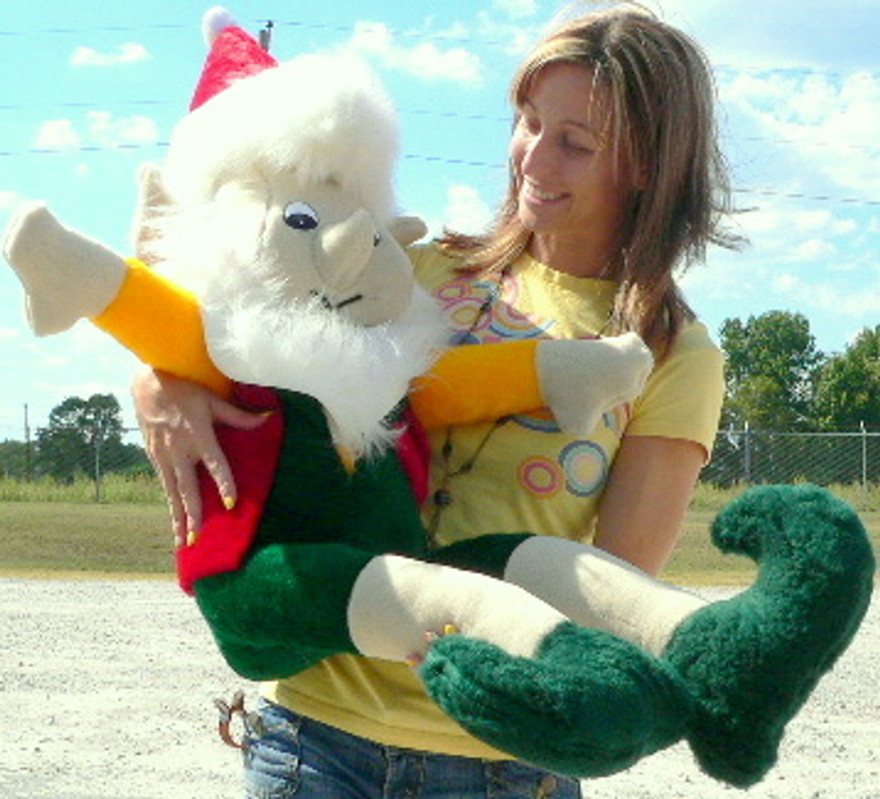 Giant 5 ft Stuffed Christmas Elf