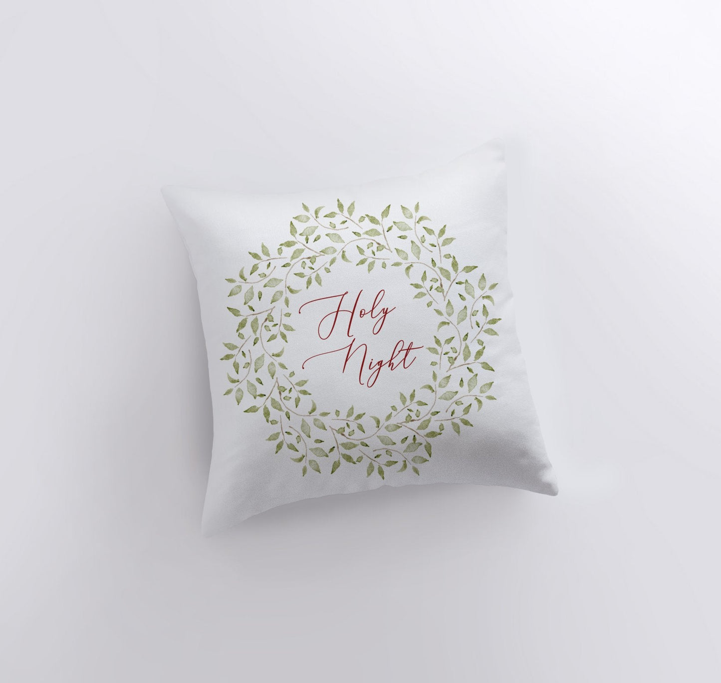 Holy Night Throw Pillow Cover