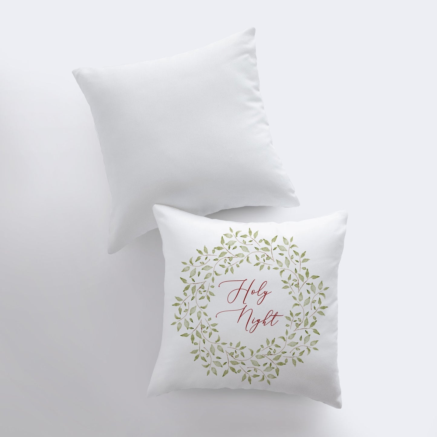 Holy Night Throw Pillow Cover