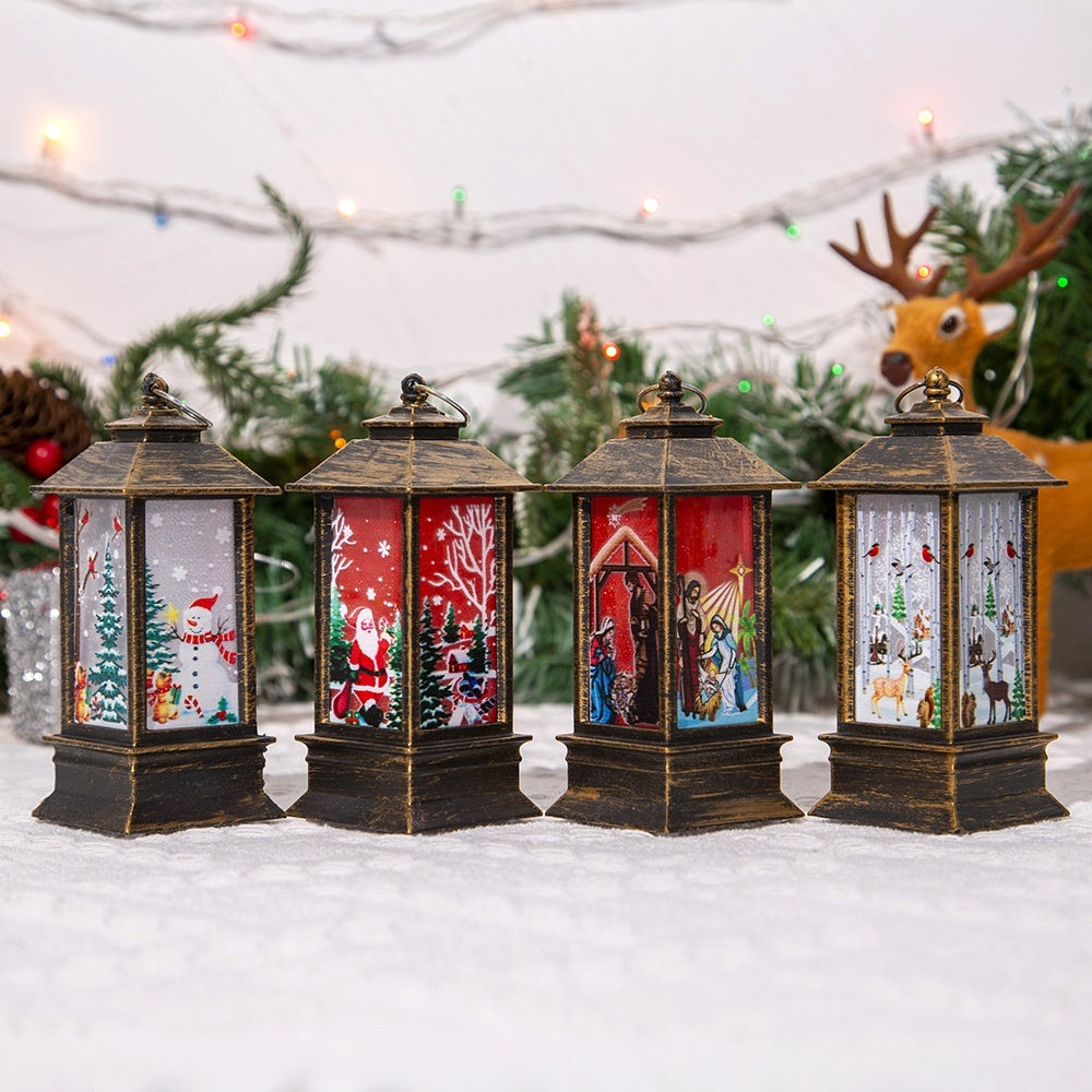 Christmas Portable Santa Claus LED Night Light