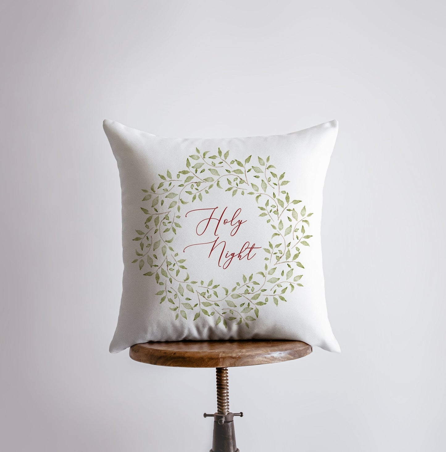 Holy Night Throw Pillow Cover