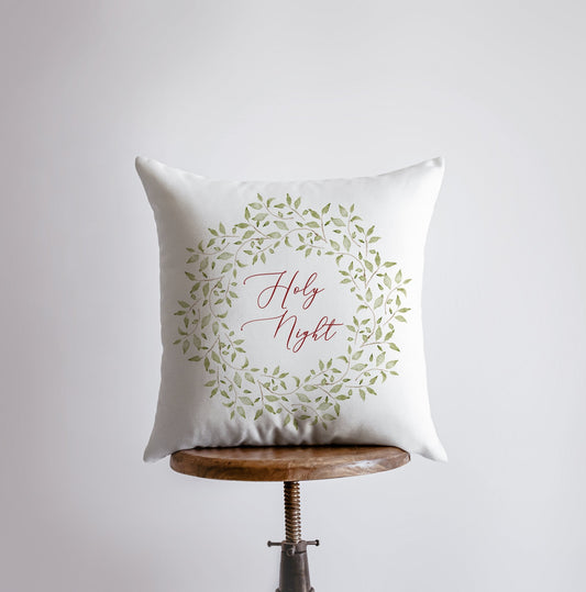 Holy Night Throw Pillow Cover