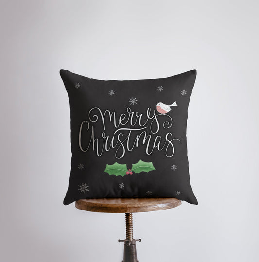 Merry Christmas Throw Pillow Cover