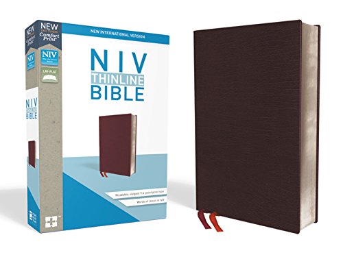 Zondervan Black & Gray Leathersoft NIV Thinline Bible