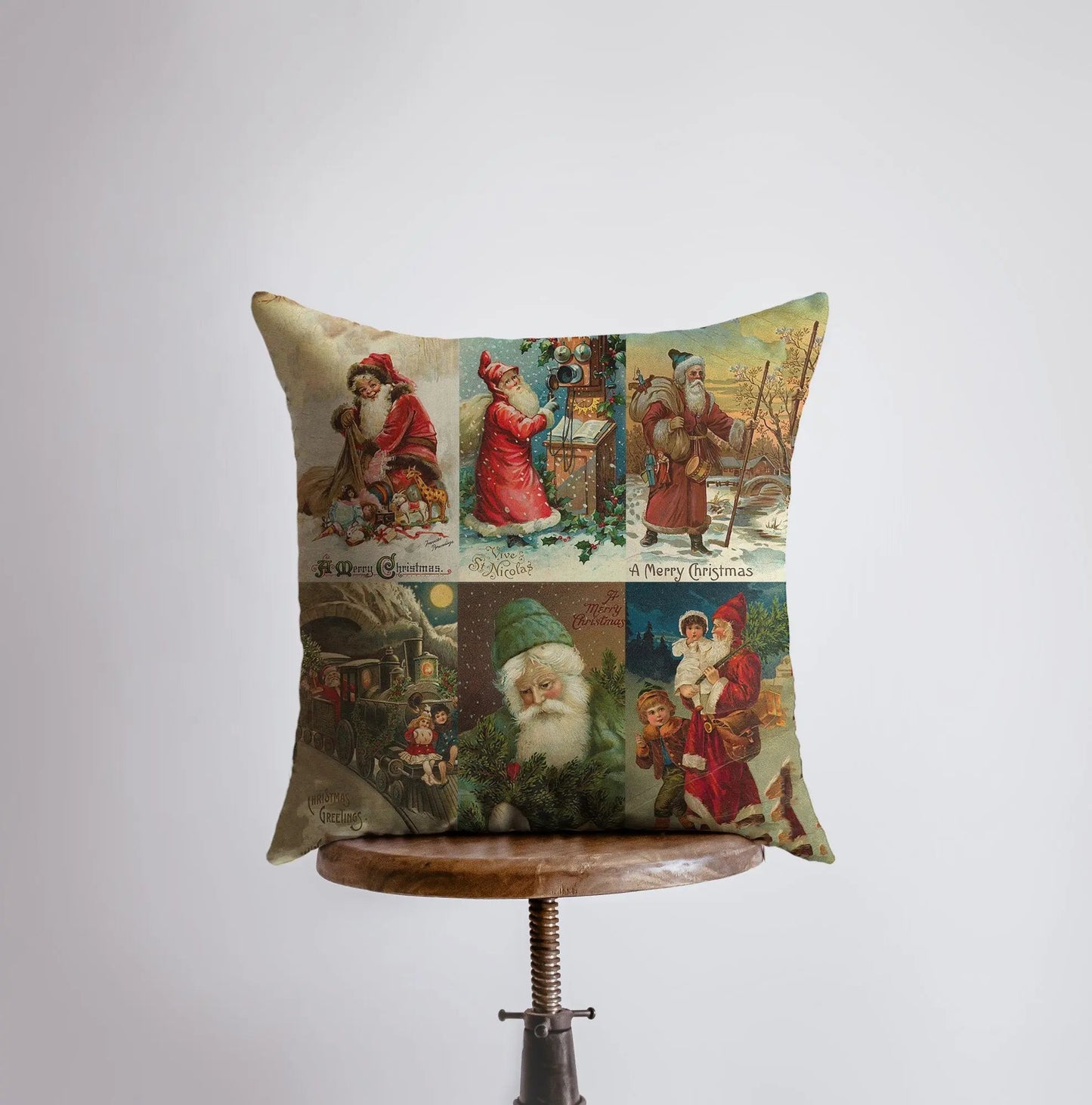 Merry Christmas Throw Pillow Cover