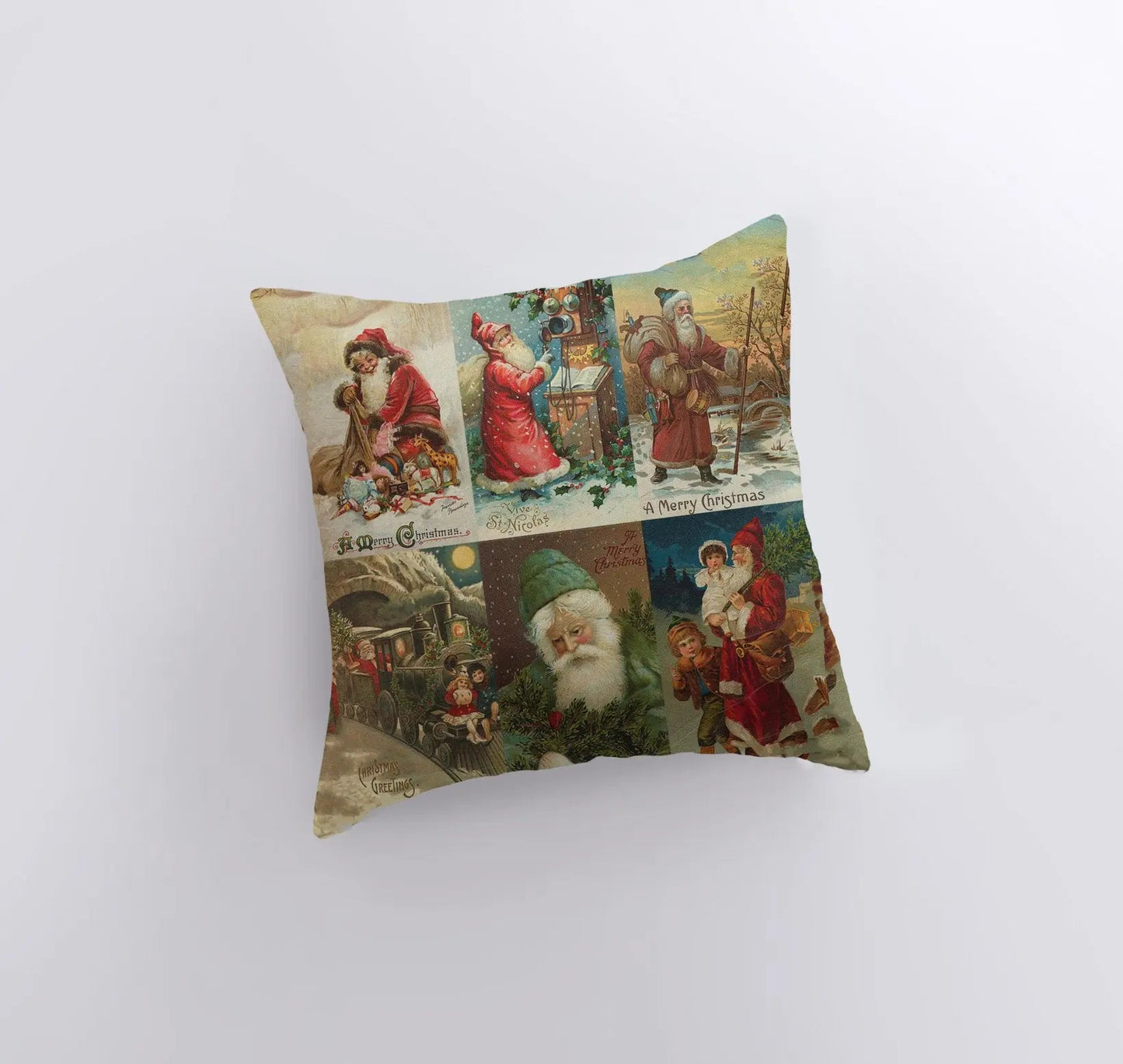 Merry Christmas Throw Pillow Cover
