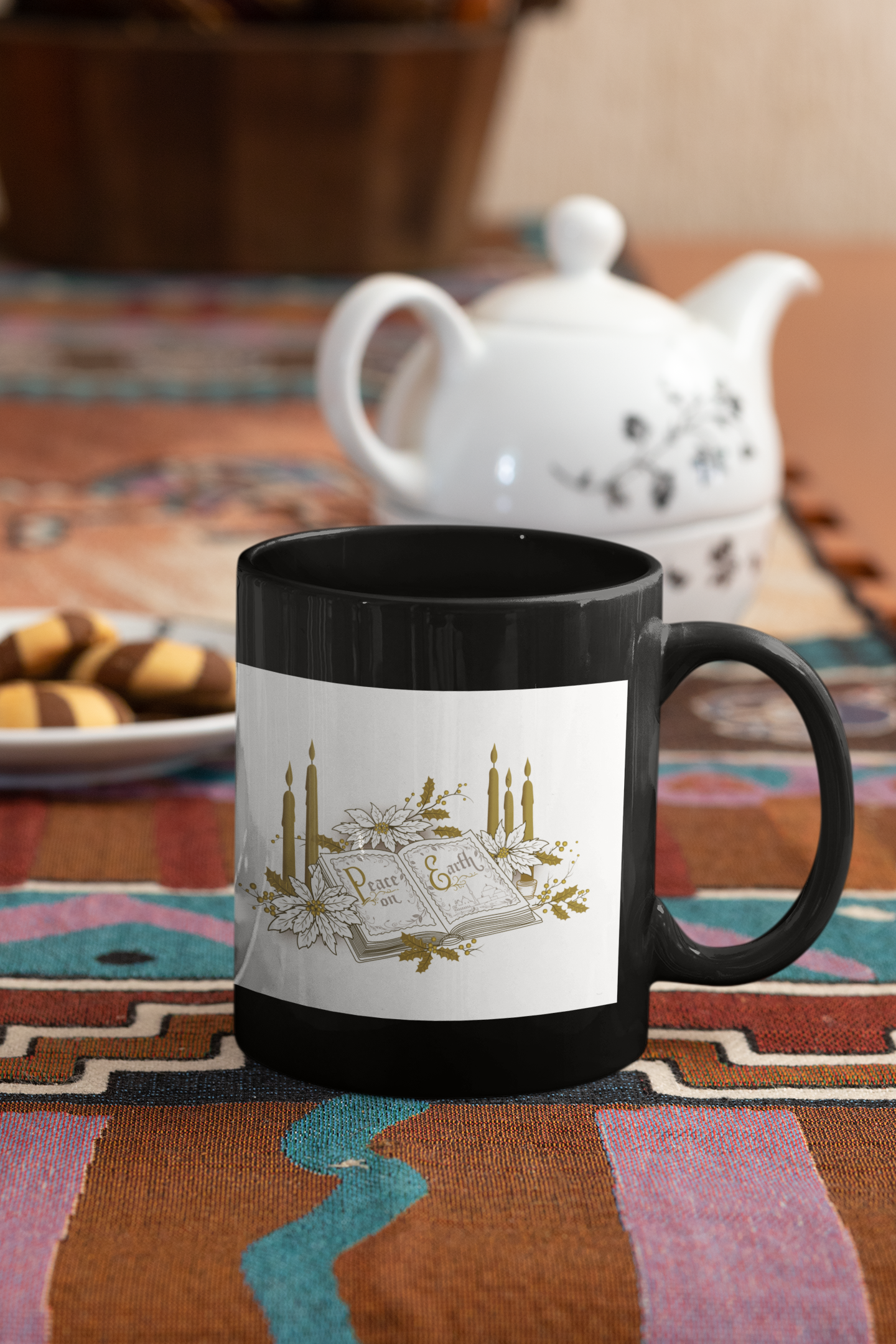 Peace On Earth Christmas Mug