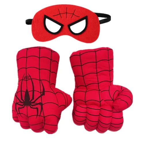 Kids Cartoon Pattern Foam Superhero Gloves
