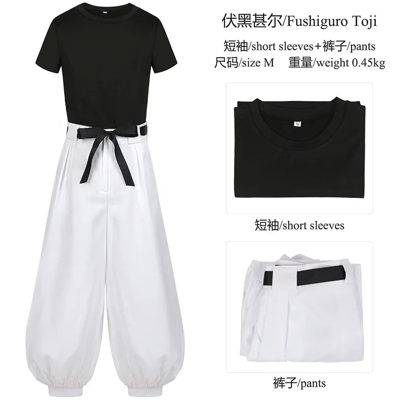 Anime Fushiguro Toji Satoru Gojo Cosplay Costume