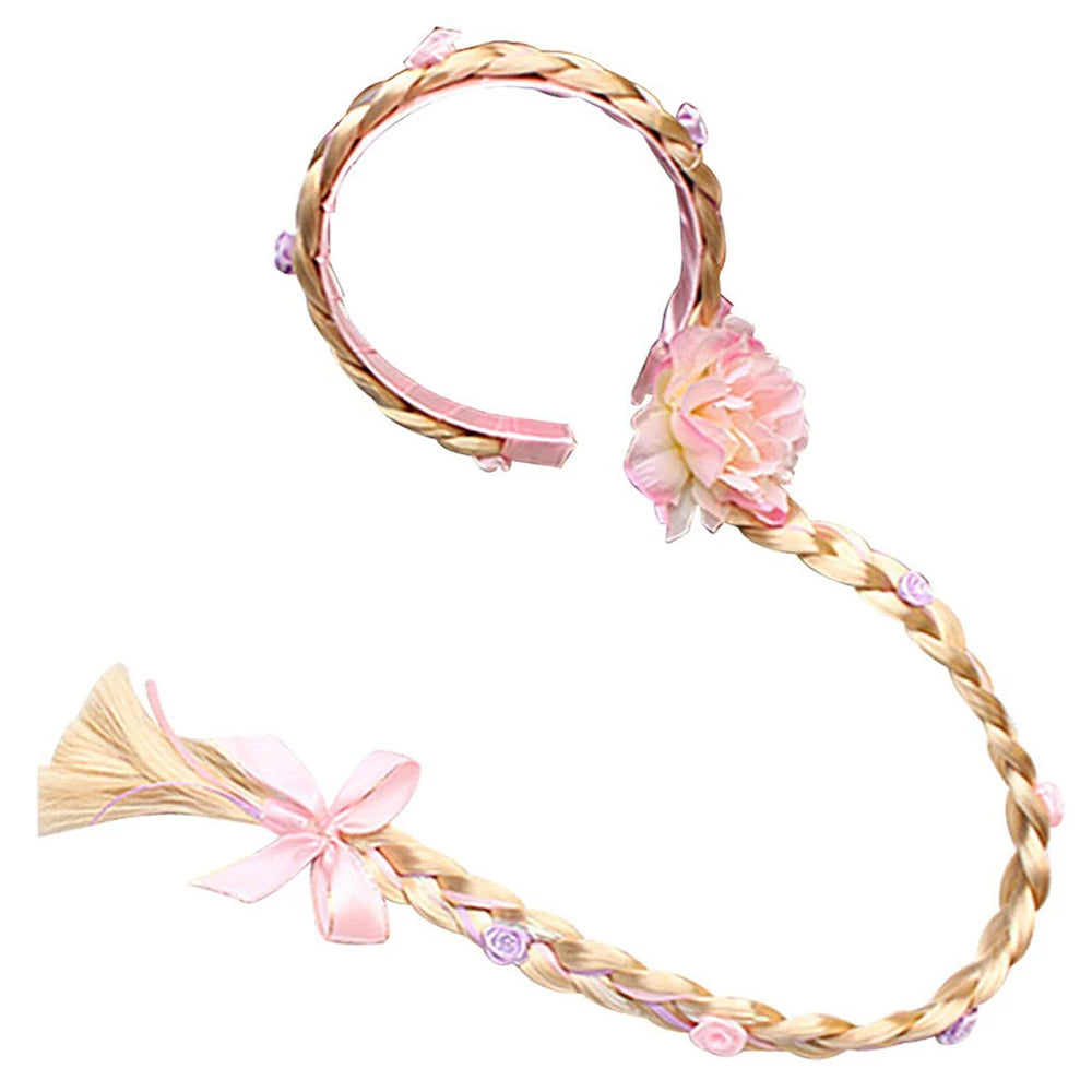 Princess Rapunzel Long Braided Headband
