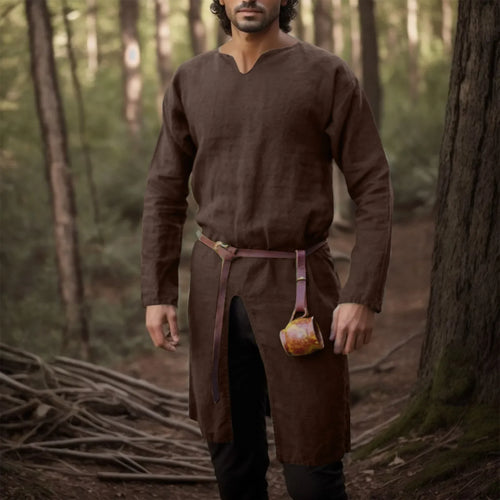 Medieval Renaissance Retro Linen Tops