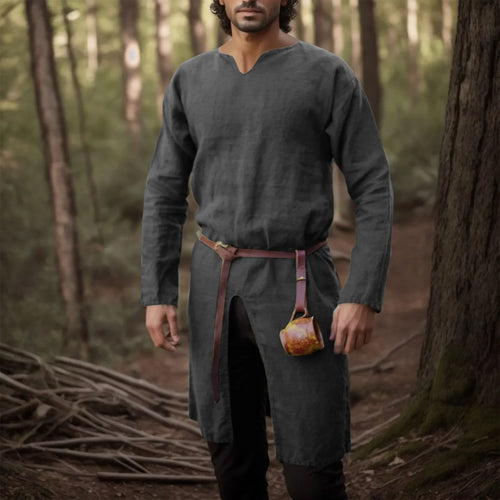 Medieval Renaissance Retro Linen Tops