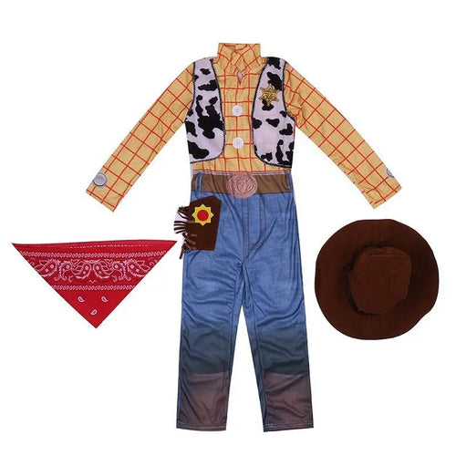 Toy Story Woody Costume with Cowboy Hat